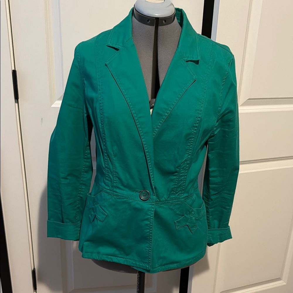 Green Cabi Blazer, size medium